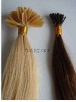 Sell 100% human hair extension, nail hair, stick hair, pre-bonded hair