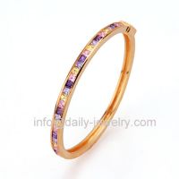 Sell manufacturing fashion CZ bangle