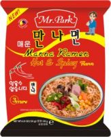 [Mr.Park] Manna Ramen- New Korean Noodle HOT & SPICY