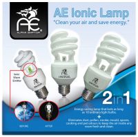 Ionic Lamp Air Purifier - Energy Saving Lamp & Ionic Air Purifier
