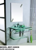 glass bathroom cabinet(G0636)
