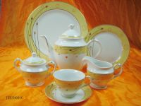 Sell porcelain ceramic tableware (dinnerware dinner set)