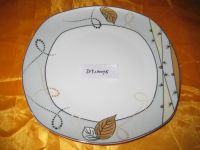 Sell 10.5' porcelain ceramic dinner plate (square shape)