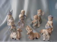 Sell Ceramic Nativity Sets, christmas christian religious figurines