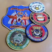 Sell Embroidered badges, patches and emblems