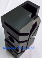 machining al6061-T6 part with anodized black