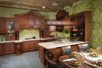 Lion (Solid Wood Kitchen Cabinet )