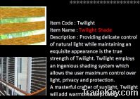 Zebra Twilight Classic Roll Blinds Fabrics