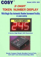 Token Number Display system