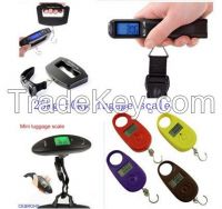 50kg Portable electronic luggage scale