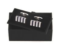 Mens cufflink with gift box set