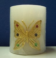Sell Column Carving Butterfly Candle (GT-402A-5)