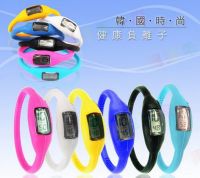 Sell negative ions silicone electronic watch