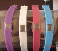 Sell silicone electronic watches 072