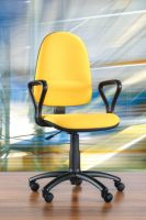 Operator chair with lumbar support