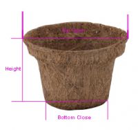 Sell rubberized coir pots