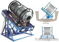 OPEN FIRE ROTO MOULDING MACHINE