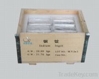 Sell indium ingot