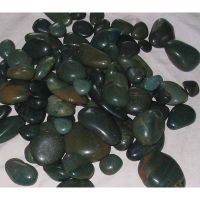 Sell Polished River Pebble-Green Color