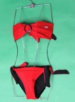 Sell Red and Black Swimsuit