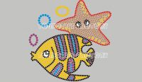 Hot fix motif, heat transfer, rhinestone transfer, Rhinestone motif