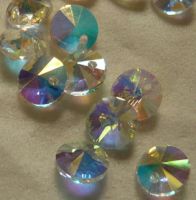 factory direct wholesale 6200 crystal round Wafer beads