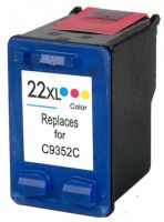 HP22XL remanufactured inkjet cartridge