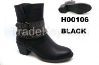 lady fashion boots shoes footwear casual