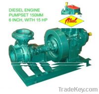 Sell DIESEL ENGINE DRIVEN WATER PUMPSET 6 INCH