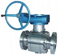 Trunnion ball valve