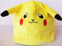 Pokemon Pikachu Yellow Soft Bell Cap Hat