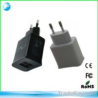 5V 2.1A/3.1A Dual USB charger for iPad&Samsung