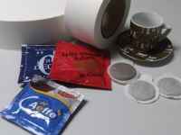 Heat sealable coffee filter paper