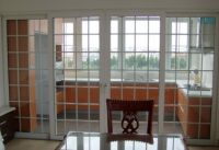 Sell interior door in aluminum or PVC