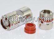 RF Coaxial N Straight Male Connectors Clamp for 1/2'' Super Flexible Cable