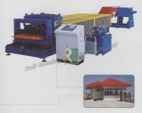 Sell colored tile forming machine