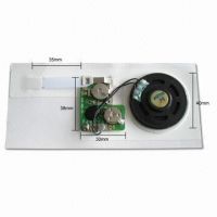 Sell Sound Module with Speaker and Voice Chip, Suitable for Paper Card