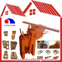 Manual Compressed Earth Block Machine Small Manual Cement Interlock Brick Machine/ Manual Fly Ash Brick Making Machine QMR 2-40