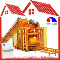 QTJ4-25 Variable Frequency Hydraulic Concrete Block Machine Plant