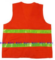 Sell orange mesh cloth safety reflective vest