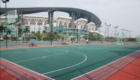 Sell outdoor basketball court surface