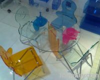 Sell acrylic children dining chair