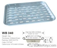 Sell Disposable aluminum foil food container WB 340