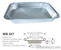 Sell Disposable aluminum foil food container WB 327