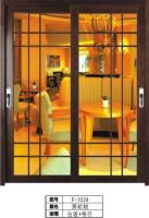 Sell aluminum upper-rail door glass door