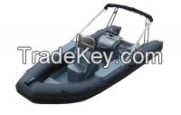 rib rescue boat, Rigid Inflatable boat , Hypalon boat(rib535)