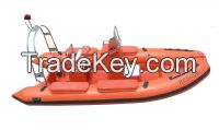 rib patrol, rib rescue boat, rib boat, Military boat(RIB535)