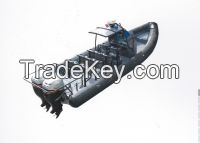 Military patro boat, rescue boat RIB Boat9RIB830)