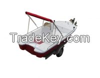 Speed boat fishing boat power boat(Aqualand 130)