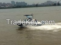 Speed boat fishing boat , bowrider fiberglass boat(Aqualand 170)